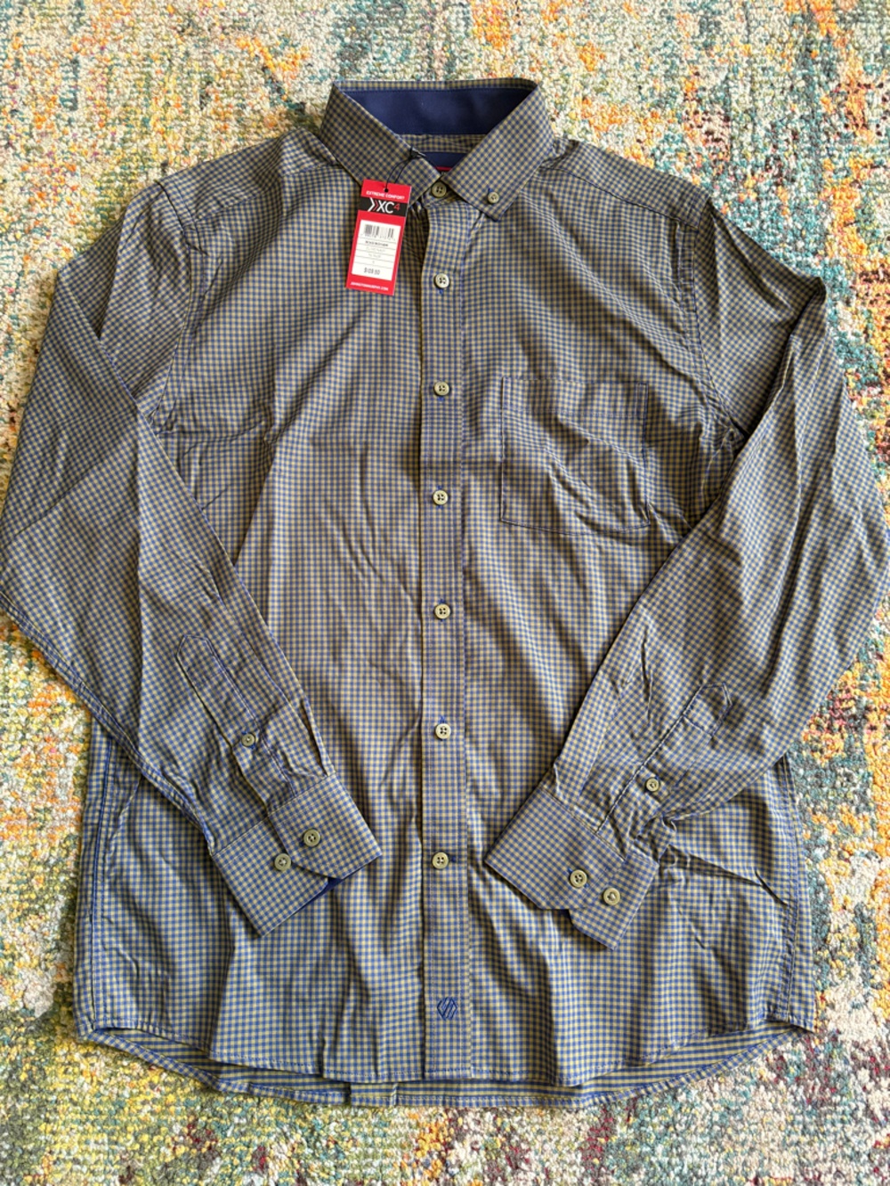 Johnston & Murphy Dress Button Down Shirt